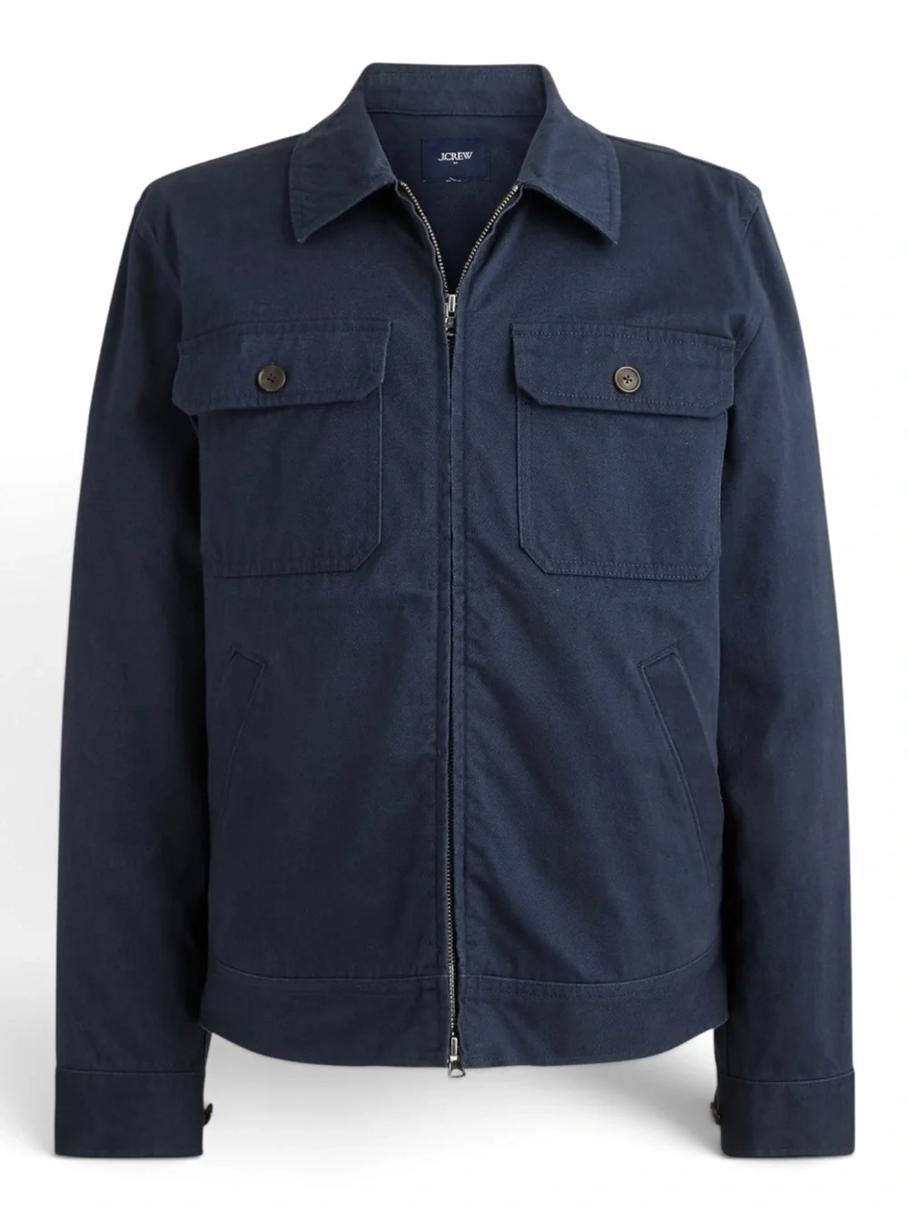 NWOT J. Crew Twill Station Jacket Navy Men’s Medium